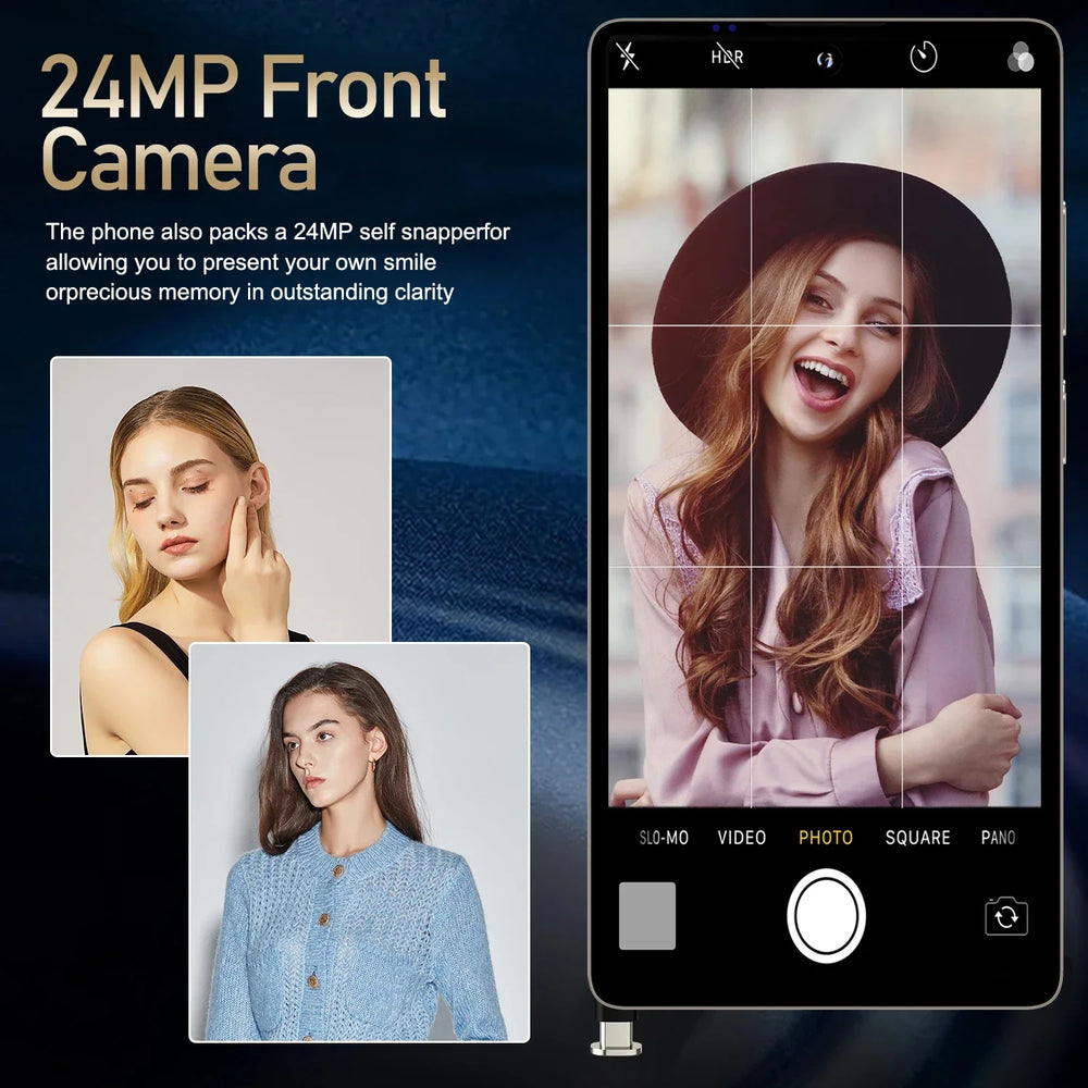FUFFI S25 Pro Smartphone Global Version - 6.8" Display, 12GB RAM + 512GB ROM, 48MP Camera, 6800mAh