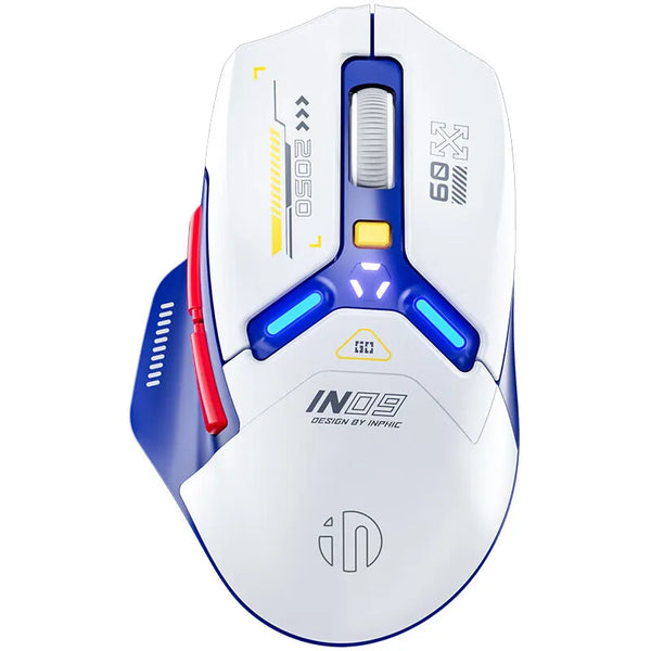 Inphic IN9 Wireless Gaming Mouse PAW3311 - RGB, Rechargeable, Bluetooth + 2.4G