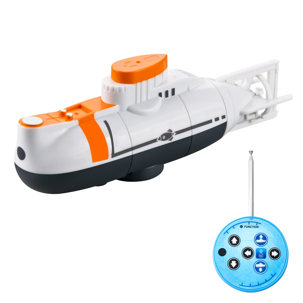 Mini RC Submarine - 0.1m/s Speed, Waterproof Diving Toy, Remote Control, Simulation Model, Kids Gift