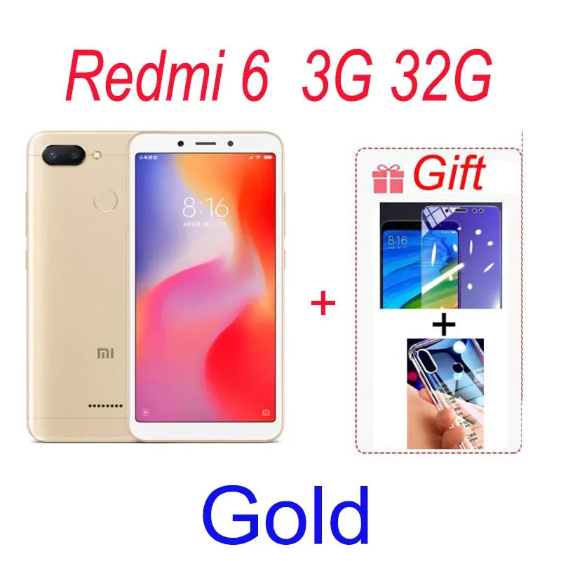 Xiaomi Redmi 7 Smartphone Global ROM - 4GB RAM + 64GB, 6.81" Display, 4000mAh, Fingerprint Sensor