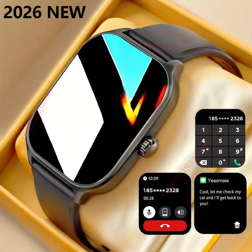 Bluetooth Calling Smartwatch - 2.01" Color Screen Fitness Tracker