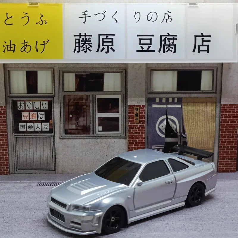 1:43 4WD RC Drift Car - 2.4G High-Speed Mini Racing Model