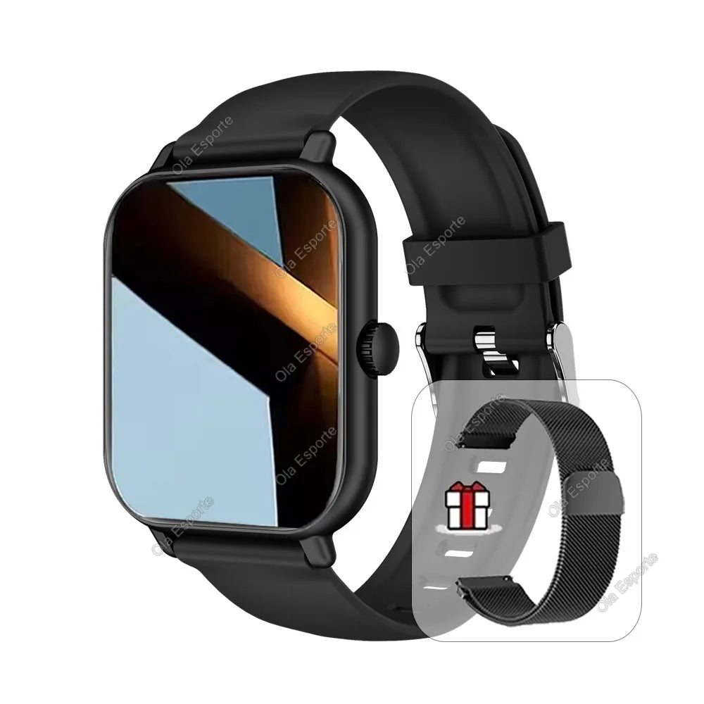 Bluetooth Calling Smartwatch - 2.01" Color Screen Fitness Tracker
