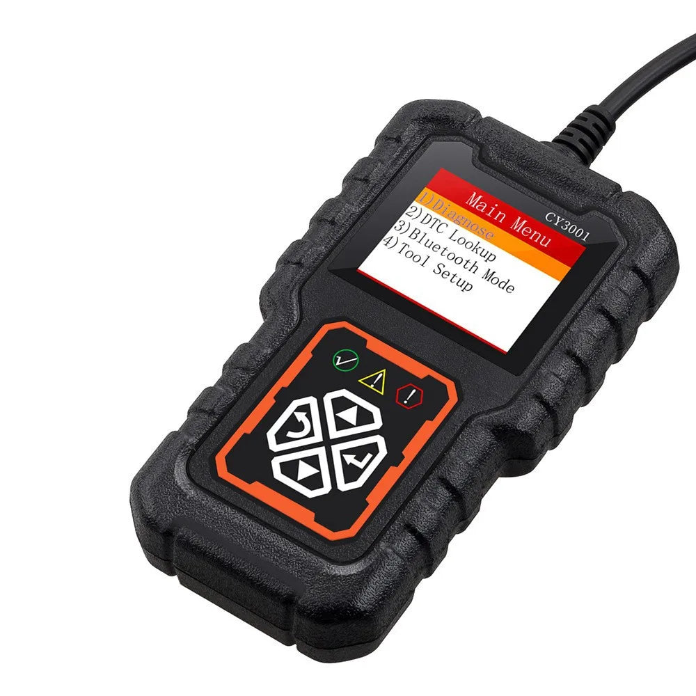 CY3001 Car OBD2 Scanner Diagnostic Tool - Fault Code Reader, Voltage Tester