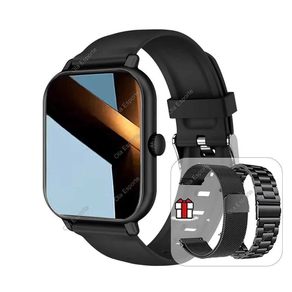 Bluetooth Calling Smartwatch - 2.01" Color Screen Fitness Tracker