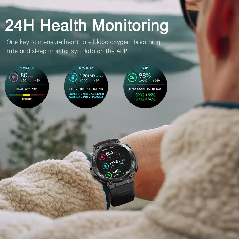 MEVADEN MD56 Smart Watch - 1.39" HD Display, Bluetooth Calls, Heart Rate Monitor, 400mAh, Fitness Tracker
