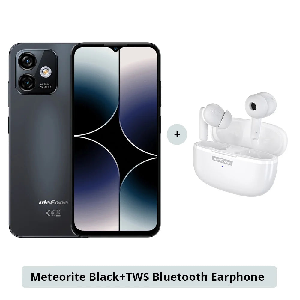 Ulefone Note 16 Pro 4G Smartphone - 16GB RAM (8+8 Extended), 256GB ROM, Android 13, 50MP Camera