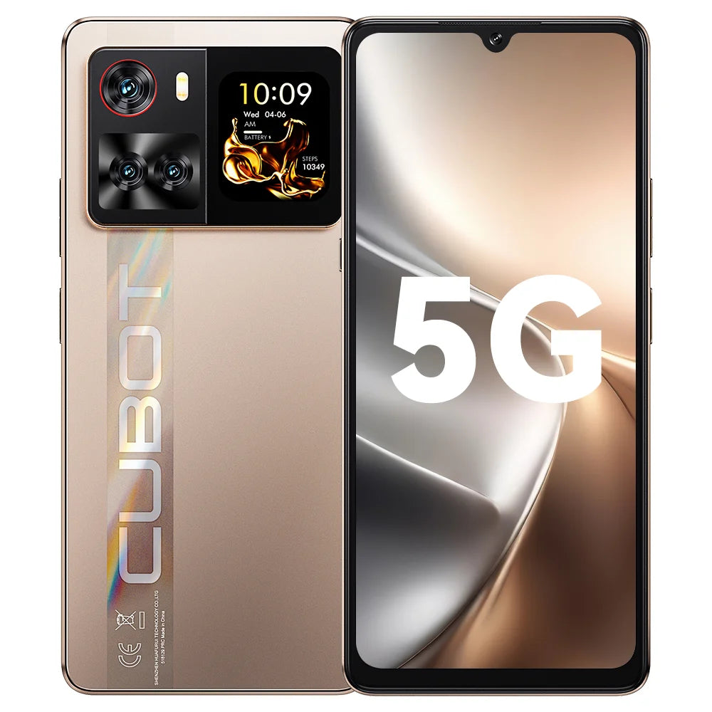Cubot X100 5G Smartphone - Android 15, Dimensity 7025, 6.88" Screen, 16GB RAM + 256GB ROM, 64MP Camera