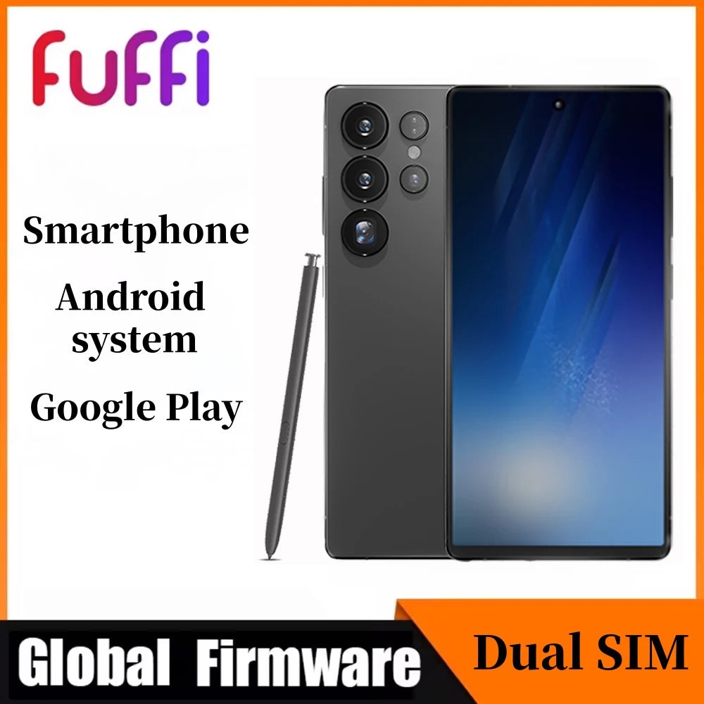 FUFFI S25 Pro Smartphone Global Version - 6.8" Display, 12GB RAM + 512GB ROM, 48MP Camera, 6800mAh