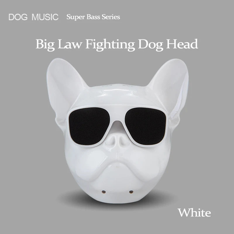 UTHAI YSQ2 Creative Dog Bluetooth Speaker - Touch Control, Portable, Multi-Color LED, Deep Bass, Gift