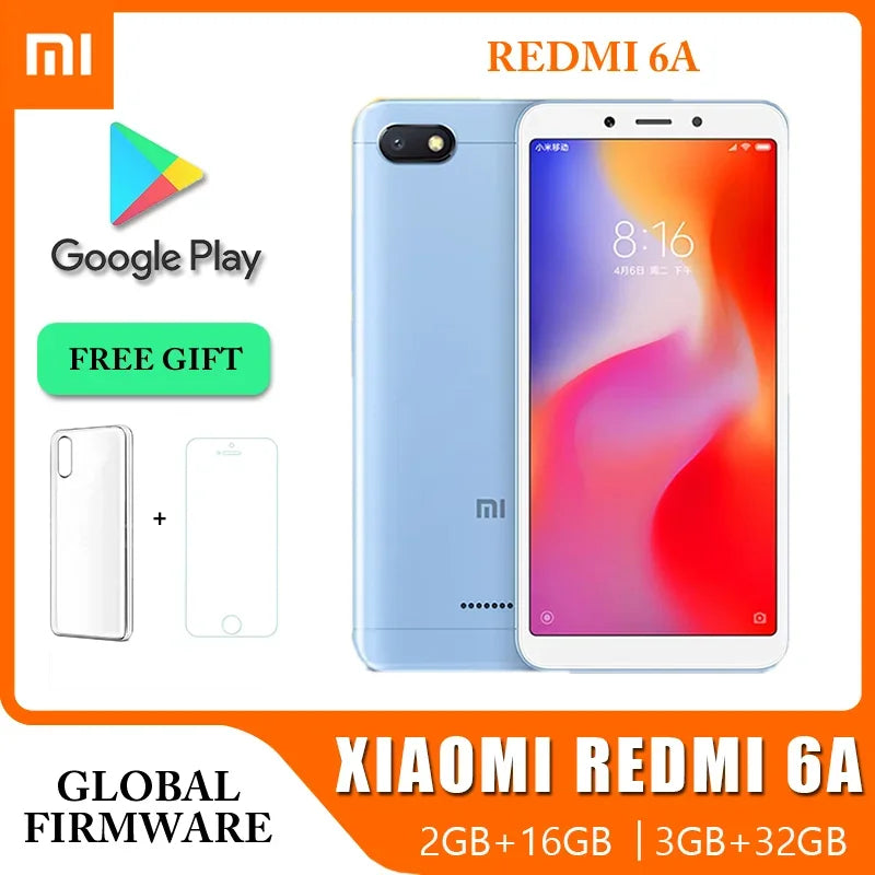 Xiaomi Redmi 7 Smartphone Global ROM - 4GB RAM + 64GB, 6.81" Display, 4000mAh, Fingerprint Sensor