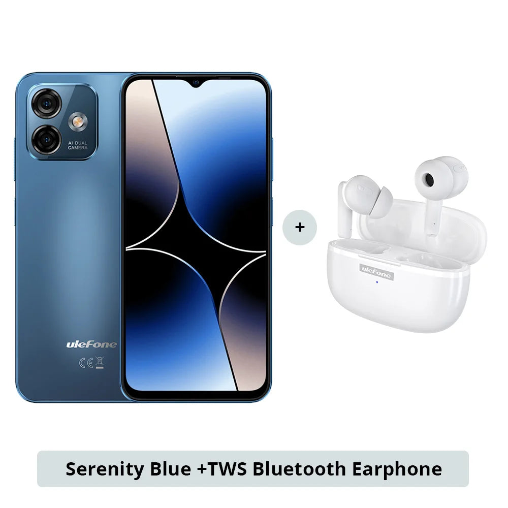 Ulefone Note 16 Pro 4G Smartphone - 16GB RAM (8+8 Extended), 256GB ROM, Android 13, 50MP Camera
