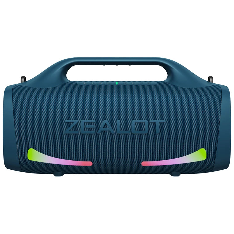 Zealot S79 Party Portable Speaker - Bluetooth 5.2, 24-Hour Playtime, Carry Handle