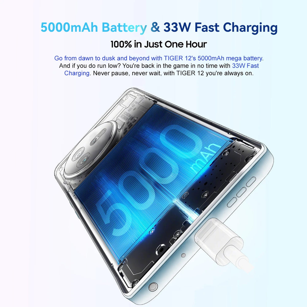 Blackview OSCAL TIGER 12 Smartphone - Helio G99, 120Hz Display, 64MP Camera